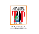 Awarded Asia Pacific Top Excellence Service.